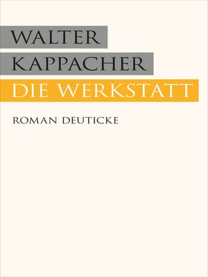 cover image of Die Werkstatt